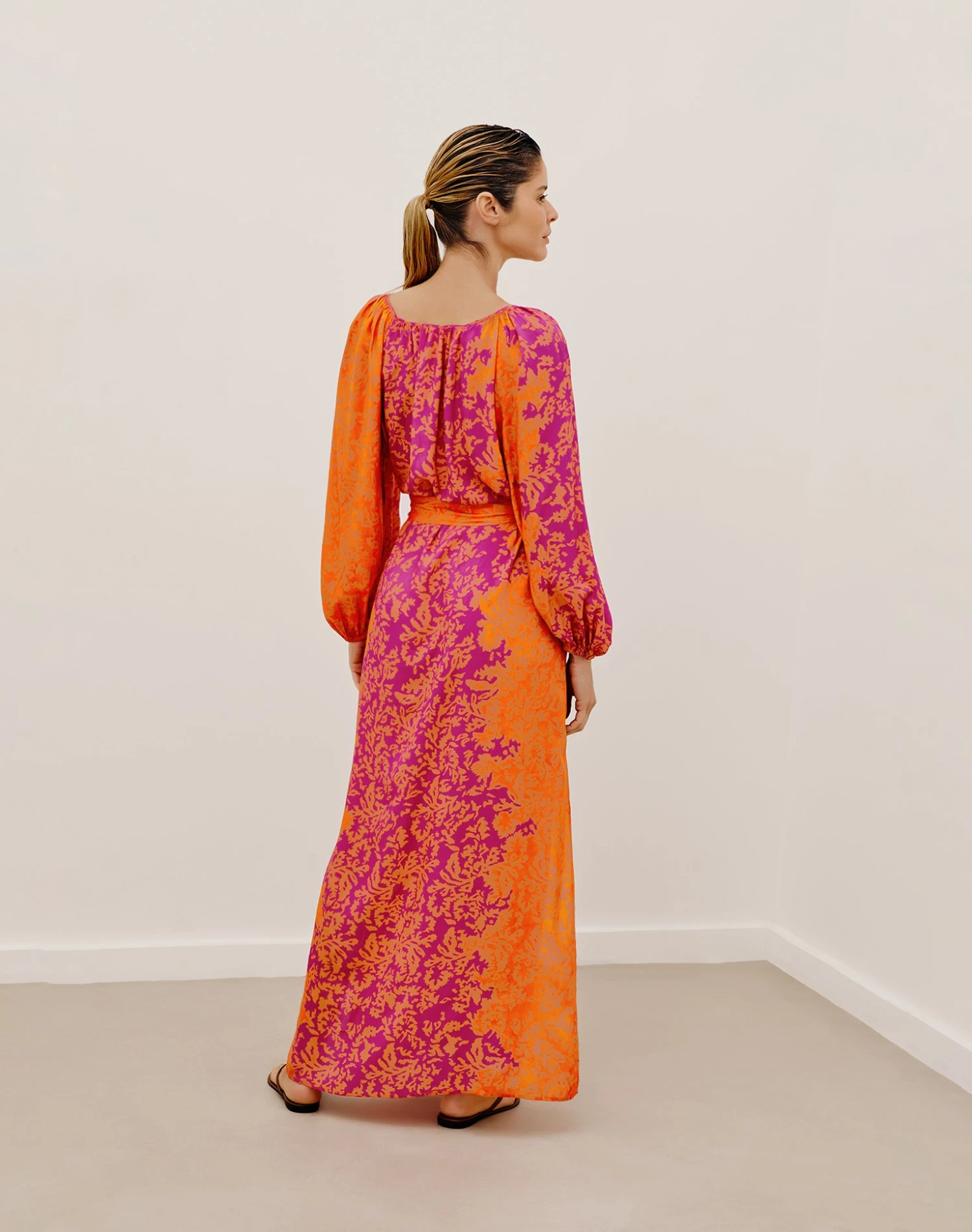Vicky Long Caftan (final Sale) - Allena 4 Vicky Long Caftan (final Sale) - Allena - Image 2