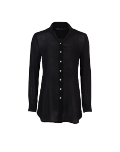 Mila Blouse Cover Up - Black -FemmeFab Shop 461raw8 1490