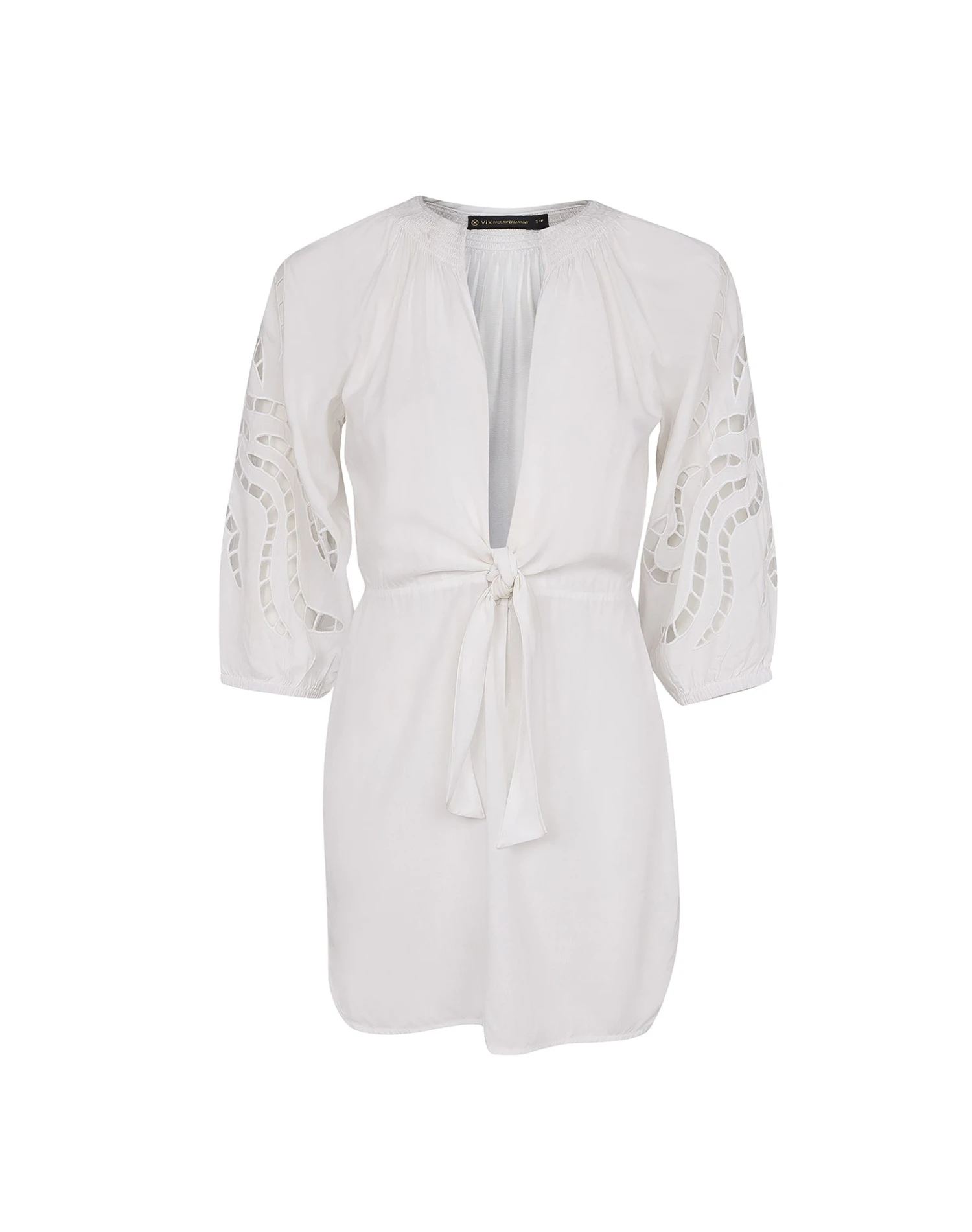 Alice Short Chemise - Off White 8 Alice Short Chemise - Off White - Image 6