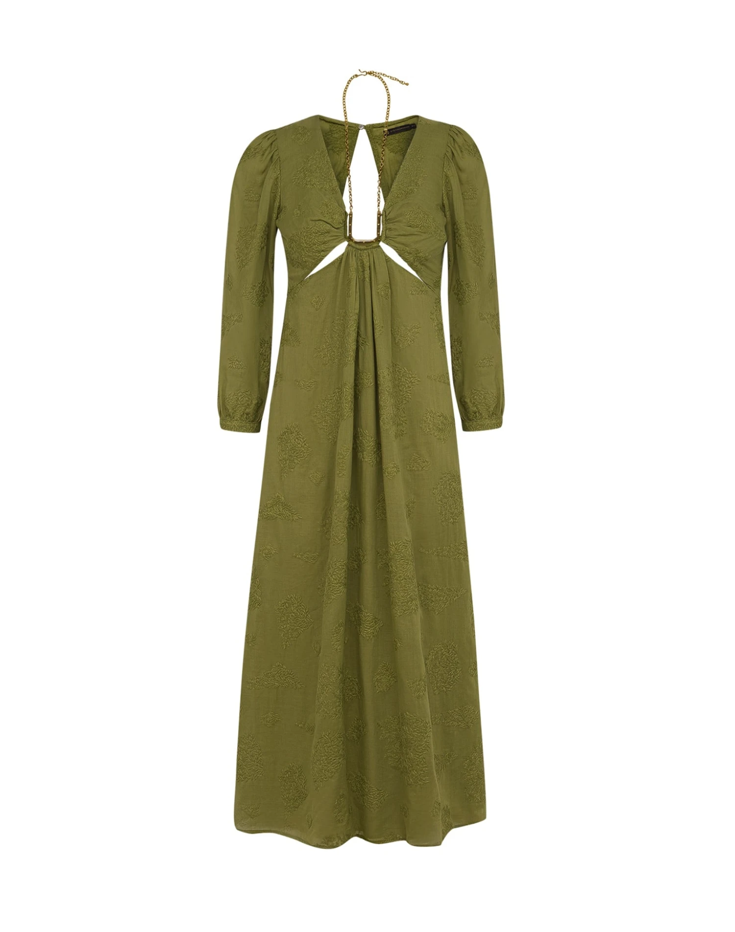Amelie Midi Dress - Avocado 7 Amelie Midi Dress - Avocado - Image 5