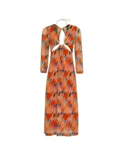 Amelie Detail Long Dress - Pixie 12 Amelie Detail Long Dress - Pixie -FemmeFab Shop AMELIEDETAILLONGDRESS FLAT