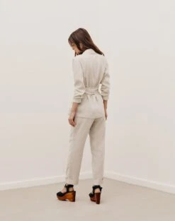 Angelica Pants - Natural -FemmeFab Shop ANGELICAPANTS BACK