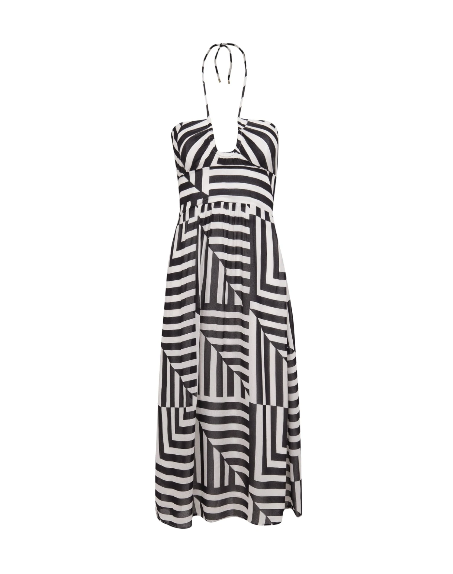 Ayla Midi Dress - Geo 8 Ayla Midi Dress - Geo - Image 6