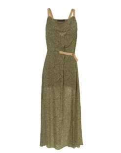 Agnes Long Dress - Ortiz Green -FemmeFab Shop Agnes Long Dress 3