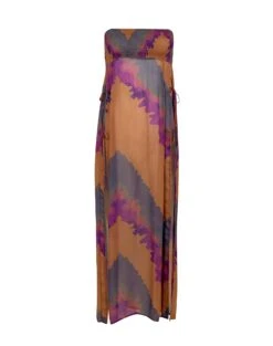 Aina Long Cover Up - Kamau -FemmeFab Shop AinaLongCoverUp flat