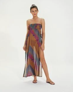 Aina Long Cover Up - Kamau -FemmeFab Shop AinaLongCoverUp front e2066c47 139f 4422 87ea b19ce7cc4020