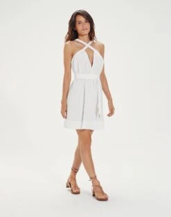 Audrey Detail Short Dress - Off White 15 Audrey Detail Short Dress - Off White -FemmeFab Shop AudreyDetailShortDress front 34298ddc d4ea 4c6a 8656 f6f1a1989f9f