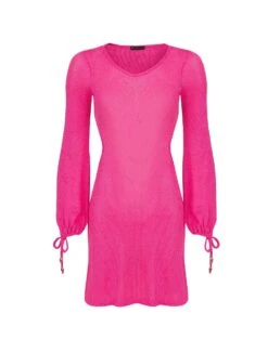 Catherine Short Dress - Pink -FemmeFab Shop CATHERINE SHORT DRESS flat 7860c768 f83e 4192 b52a 38b50ef494f4