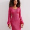 Catherine Short Dress - Pink 1 Catherine Short Dress - Pink -FemmeFab Shop CATHERINESHORTDRESS front 92535b0e 12d6 4463 905d 8ba1f02d2738