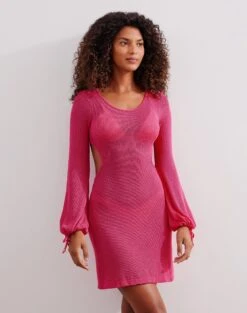 Catherine Short Dress - Pink