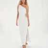 Carina Detail Long Dress - Off White -FemmeFab Shop CarinaDetailLongDress front b839f00d d303 4ff5 85b6 8797be975ac0