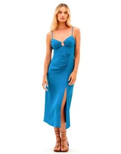 Carrie Midi Dress - Pacific -FemmeFab Shop Carrie Midi Dress c9513ca9 e4cb 4b78 8aec c604b4752ab8