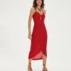 Cintia Midi Dress - Red Pepper 2 Cintia Midi Dress - Red Pepper -FemmeFab Shop CintiaMidiDress front f87db85c 747a 4abf 9e77 844bb436f0b3