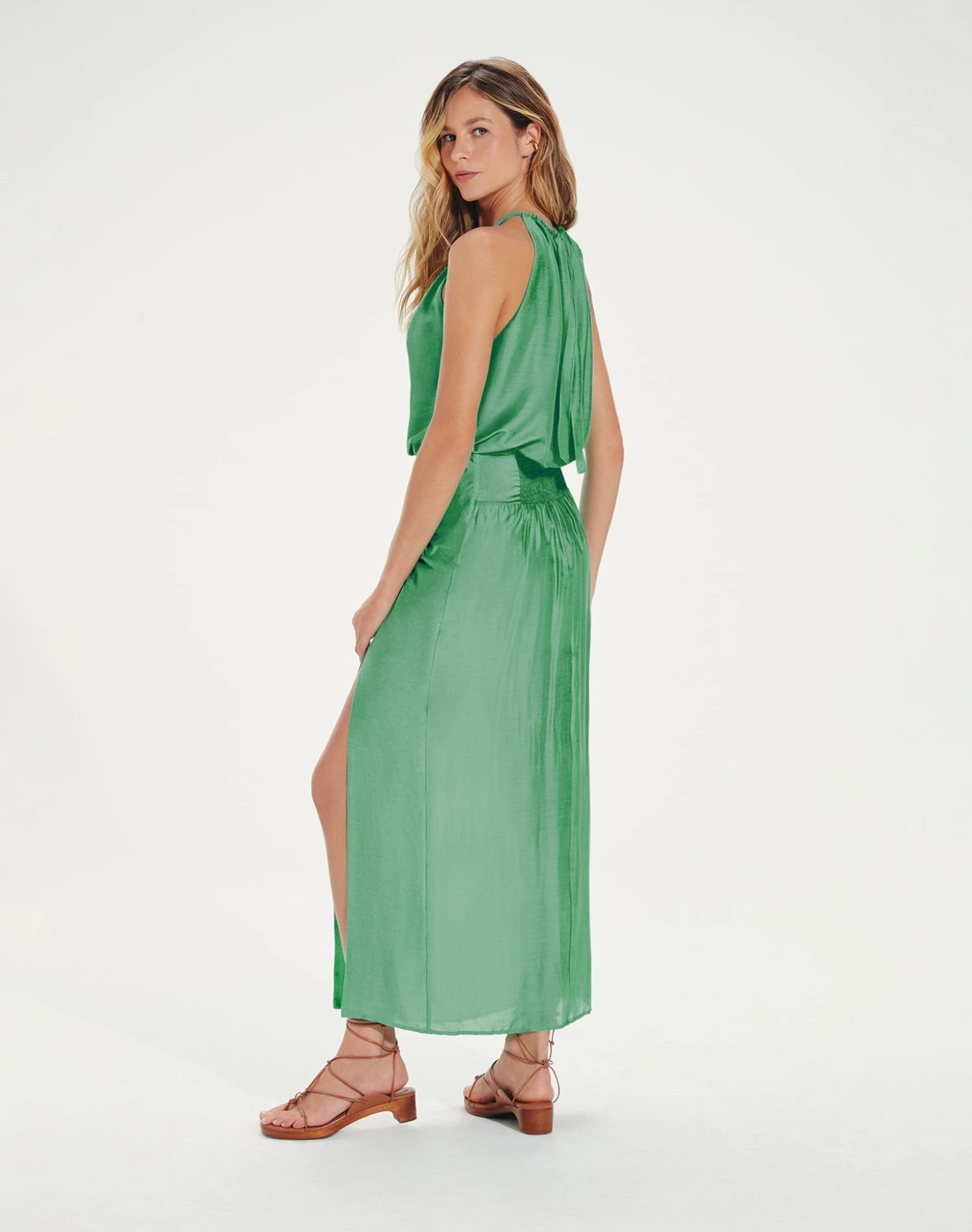 Clara Long Skirt - Cactus 6 Clara Long Skirt - Cactus - Image 4