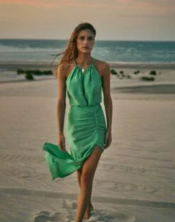 Clara Long Skirt - Cactus 11 Clara Long Skirt - Cactus -FemmeFab Shop ClaraLongSkirt life 1