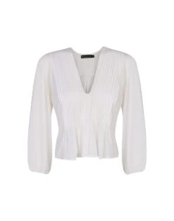 Clarice Blouse - White