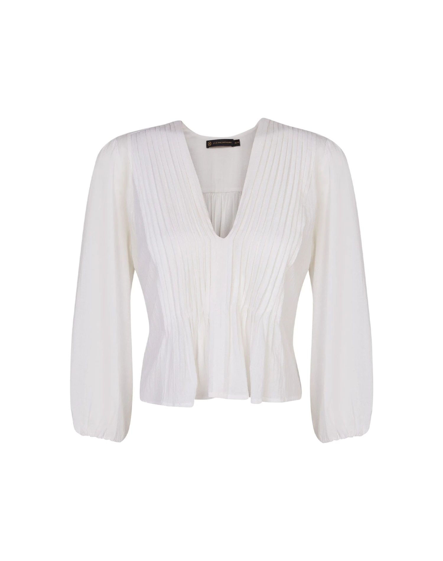 Clarice Blouse - White 3 Clarice Blouse - White