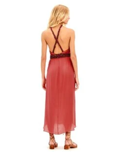 Cris Midi Dress - Gojiberry 12 Cris Midi Dress - Gojiberry -FemmeFab Shop Cris Midi Dress4
