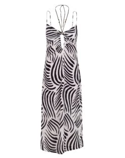 Daisy Midi Dress - Siona -FemmeFab Shop Daisy Detail Midi Dress flat