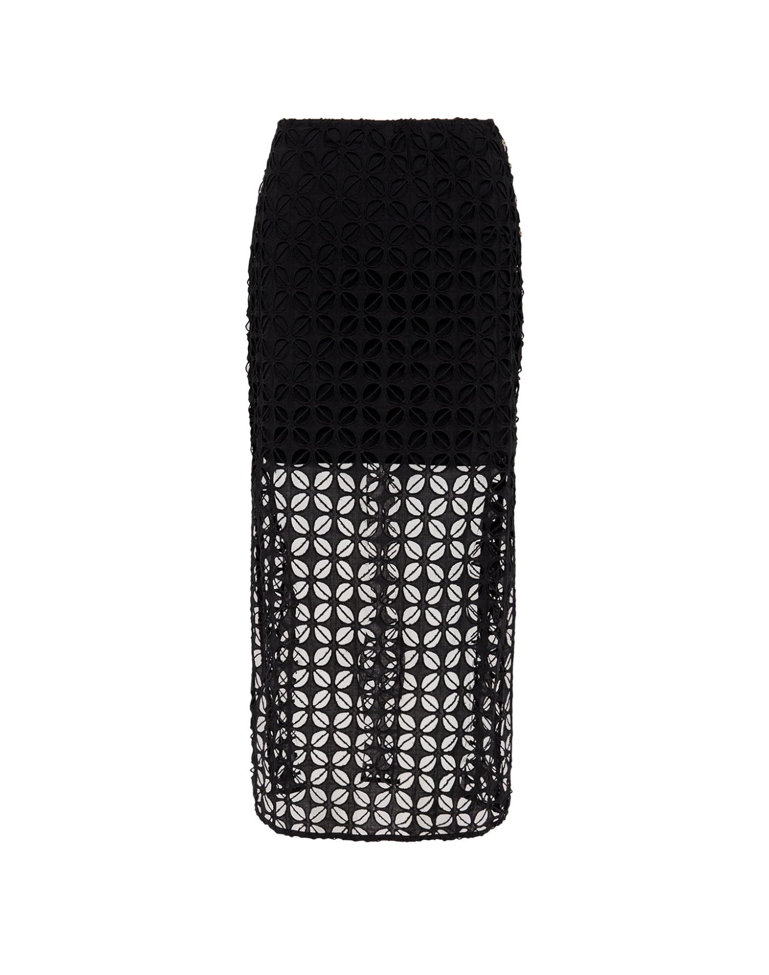 Emny Long Skirt - Black 10 Emny Long Skirt - Black - Image 8