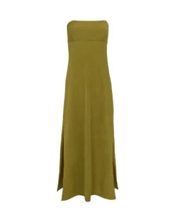 Esther Long Cover Up - Avocado -FemmeFab Shop ESTHERLONGCOVERUP FLAT