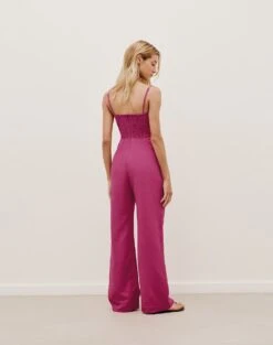 Francis Jumpsuit - Bubblegum 10 Francis Jumpsuit - Bubblegum -FemmeFab Shop FRANCISJUMPSUIT BACK fc8095a6 a299 4ab2 a911 1385f5865bc6