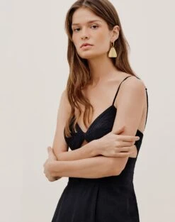 Francis Jumpsuit - Black 9 Francis Jumpsuit - Black -FemmeFab Shop FRANCISJUMPSUIT DETAIL