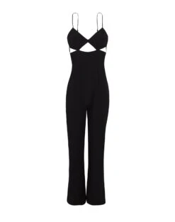 Francis Jumpsuit - Black 10 Francis Jumpsuit - Black -FemmeFab Shop FRANCISJUMPSUIT FLAT