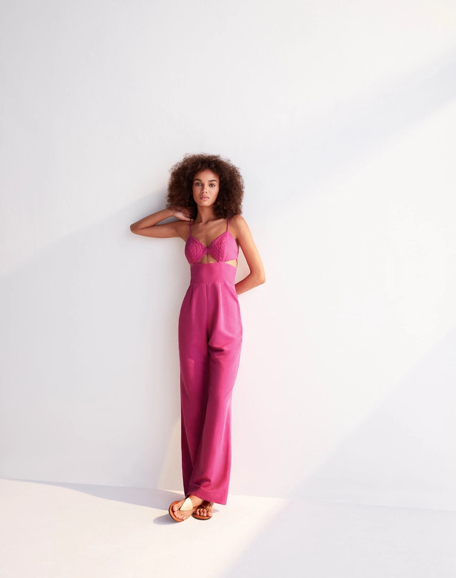 Francis Jumpsuit - Bubblegum 4 Francis Jumpsuit - Bubblegum - Image 2