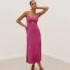 Francis Midi Dress - Bubblegum 2 Francis Midi Dress - Bubblegum -FemmeFab Shop FRANCISMIDIDRESS FRONT b68c34bb b83e 4ac8 9d37 557f3ba60f0d