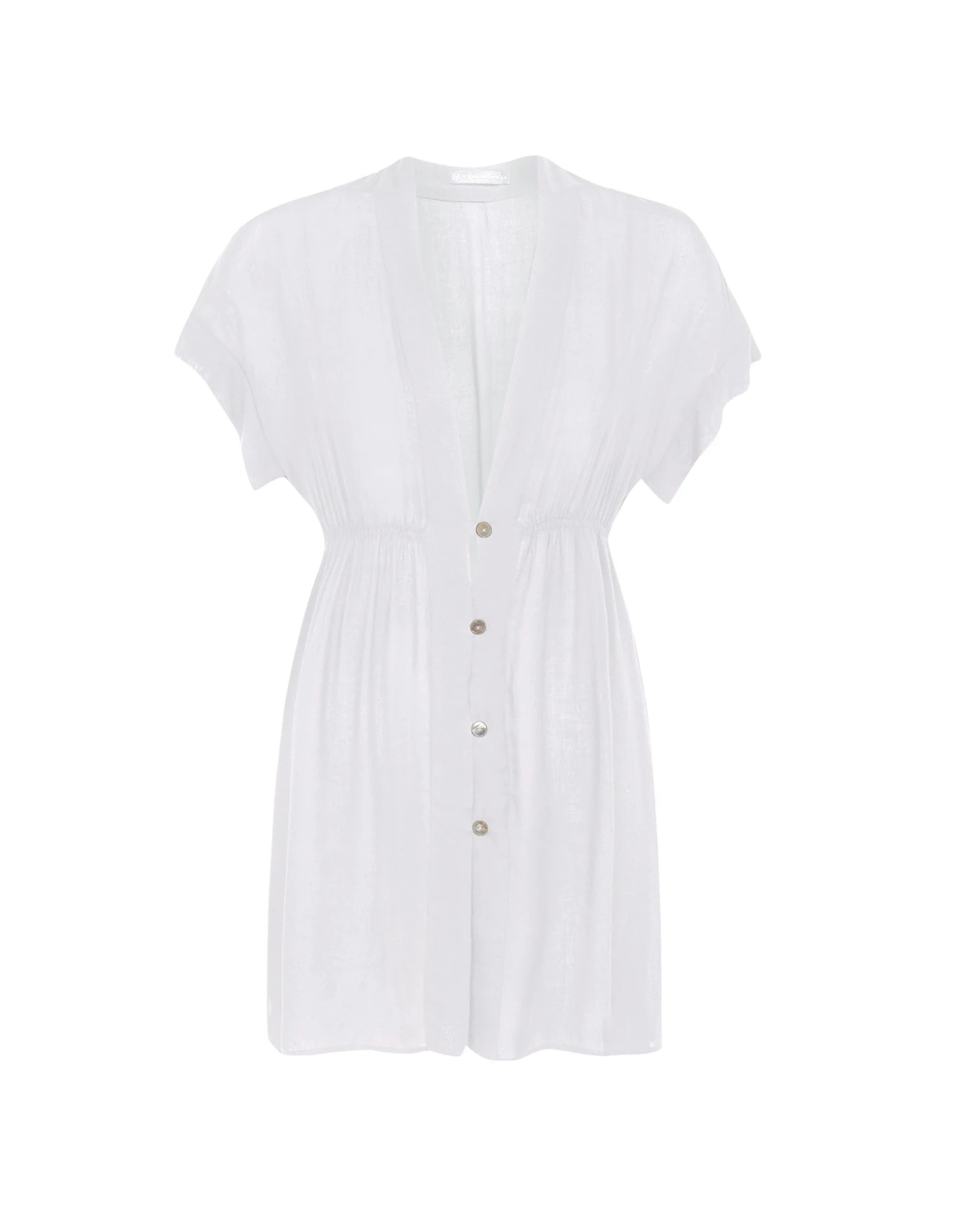 Fuji Caftan - White 6 Fuji Caftan - White - Image 4