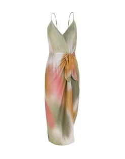 Gisa Midi Dress - Duala 12 Gisa Midi Dress - Duala -FemmeFab Shop GisaMidiDress flat