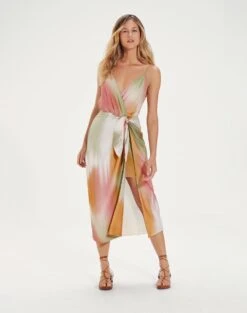 Gisa Midi Dress - Duala 13 Gisa Midi Dress - Duala -FemmeFab Shop GisaMidiDress front 05c50148 4028 48d1 a231 9ae6348b5516