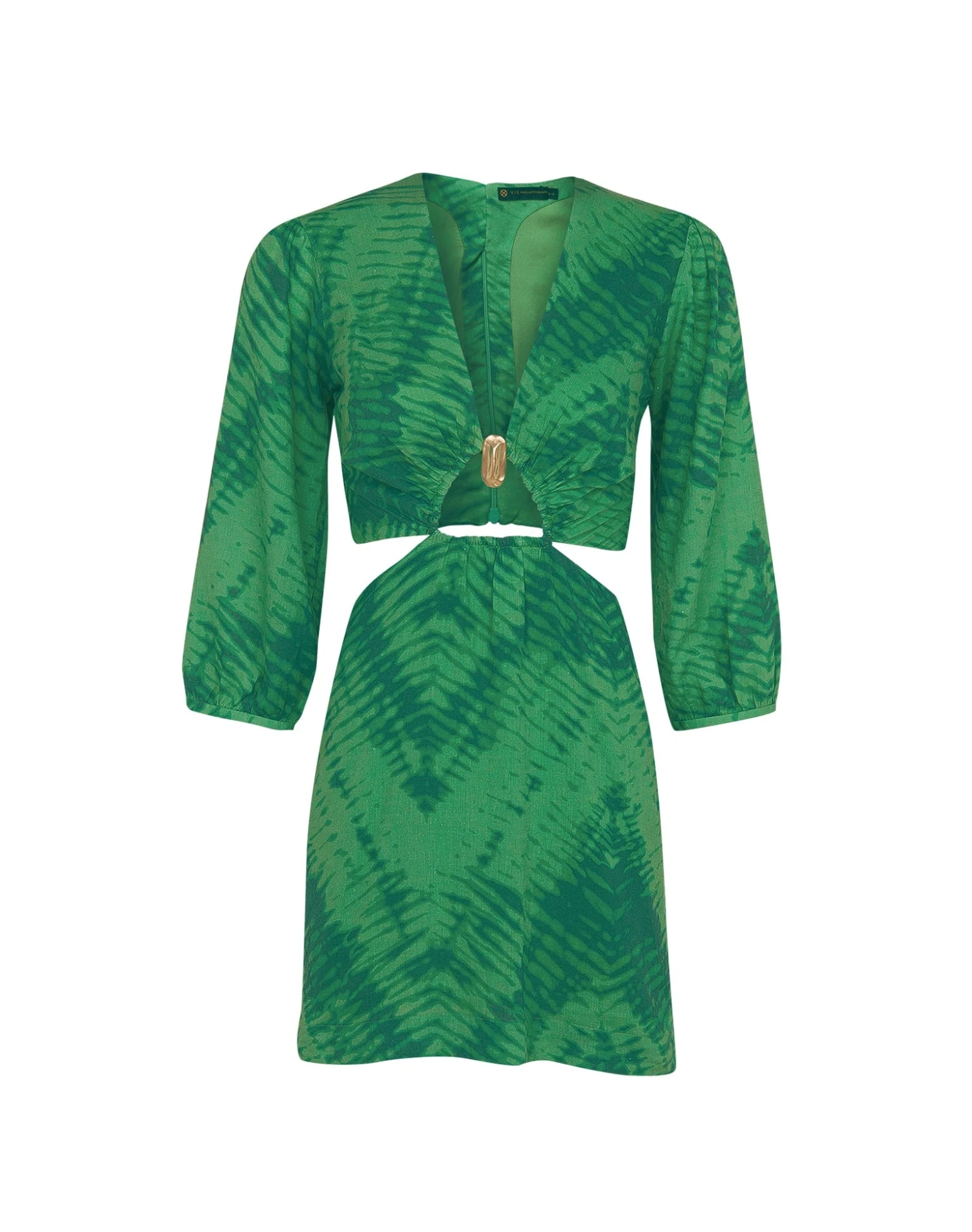 Gracie Detail Short Dress - Tamale Cactus 6 Gracie Detail Short Dress - Tamale Cactus - Image 4