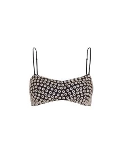 Gwen Detail Short Top - Black 12 Gwen Detail Short Top - Black -FemmeFab Shop GwenEmbroideredRingsShortTop flat 5bb5fb8b ab14 4d20 9b9e 4db561040b89