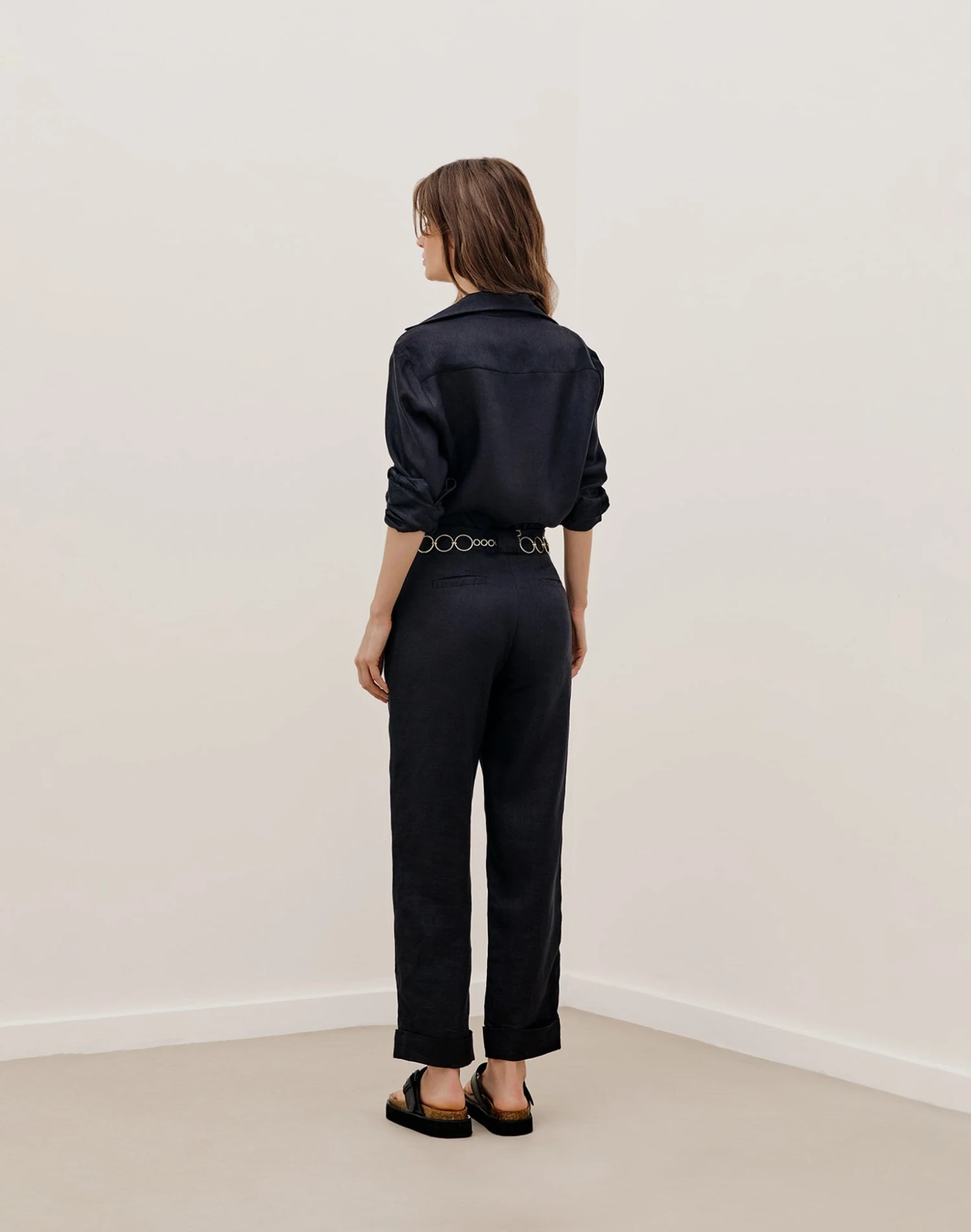 Jaque Long Sleeve Blouse - Black 6 Jaque Long Sleeve Blouse - Black - Image 4