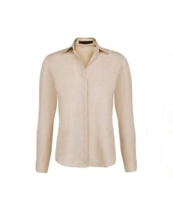 Jaque Long Sleeve Blouse - Natural