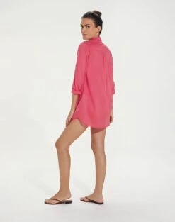 Juliana Short Cover Up - Ballet -FemmeFab Shop JulianaShortCoverUp back ee94a27f a318 43e3 b80c 894491f2208e