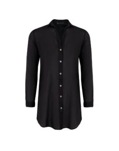 Juliana Short Cover Up - Black -FemmeFab Shop JulianaShortCoverUp flat 1