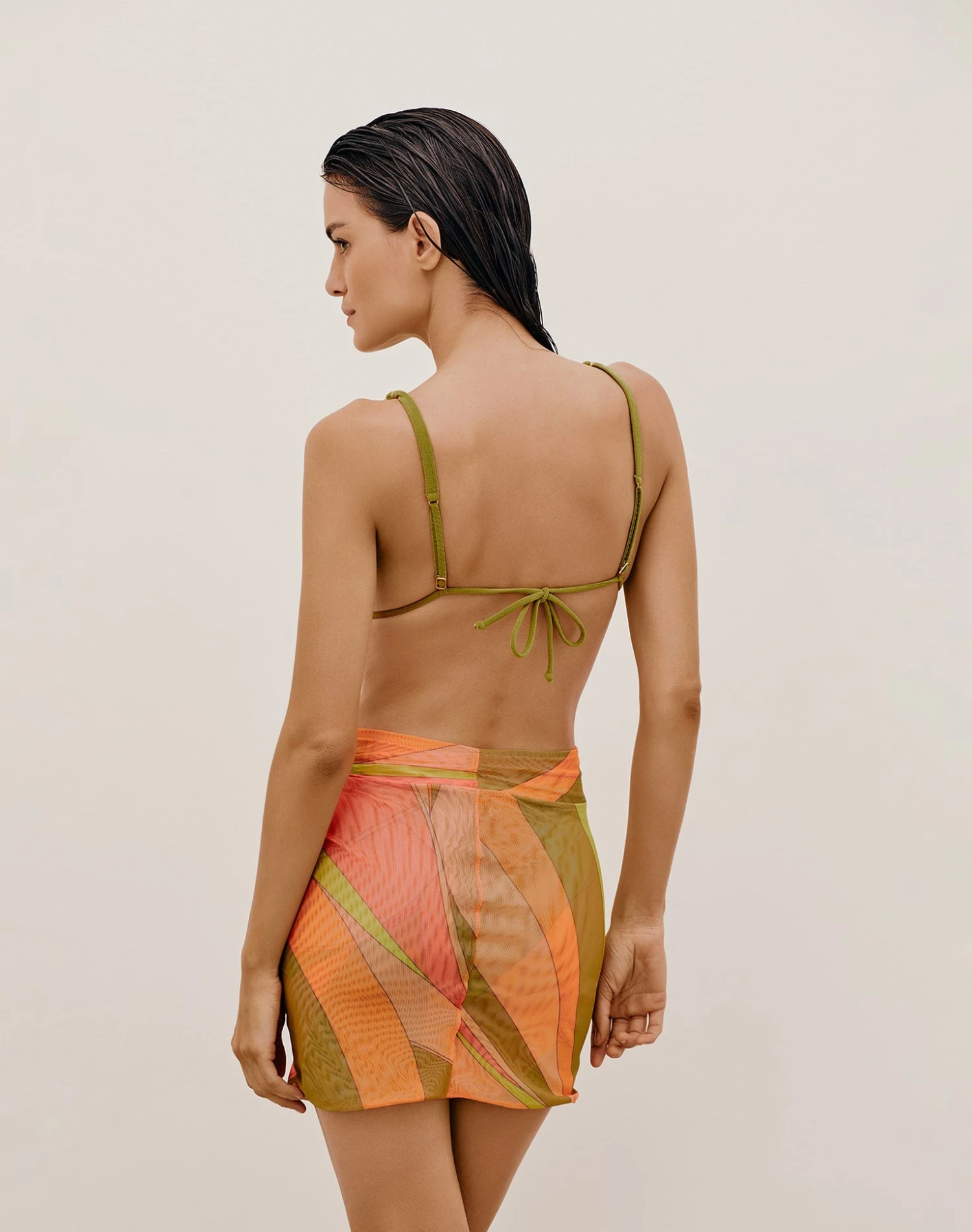 Karen Mini Pareo Skirt - Sharon 4 Karen Mini Pareo Skirt - Sharon - Image 2