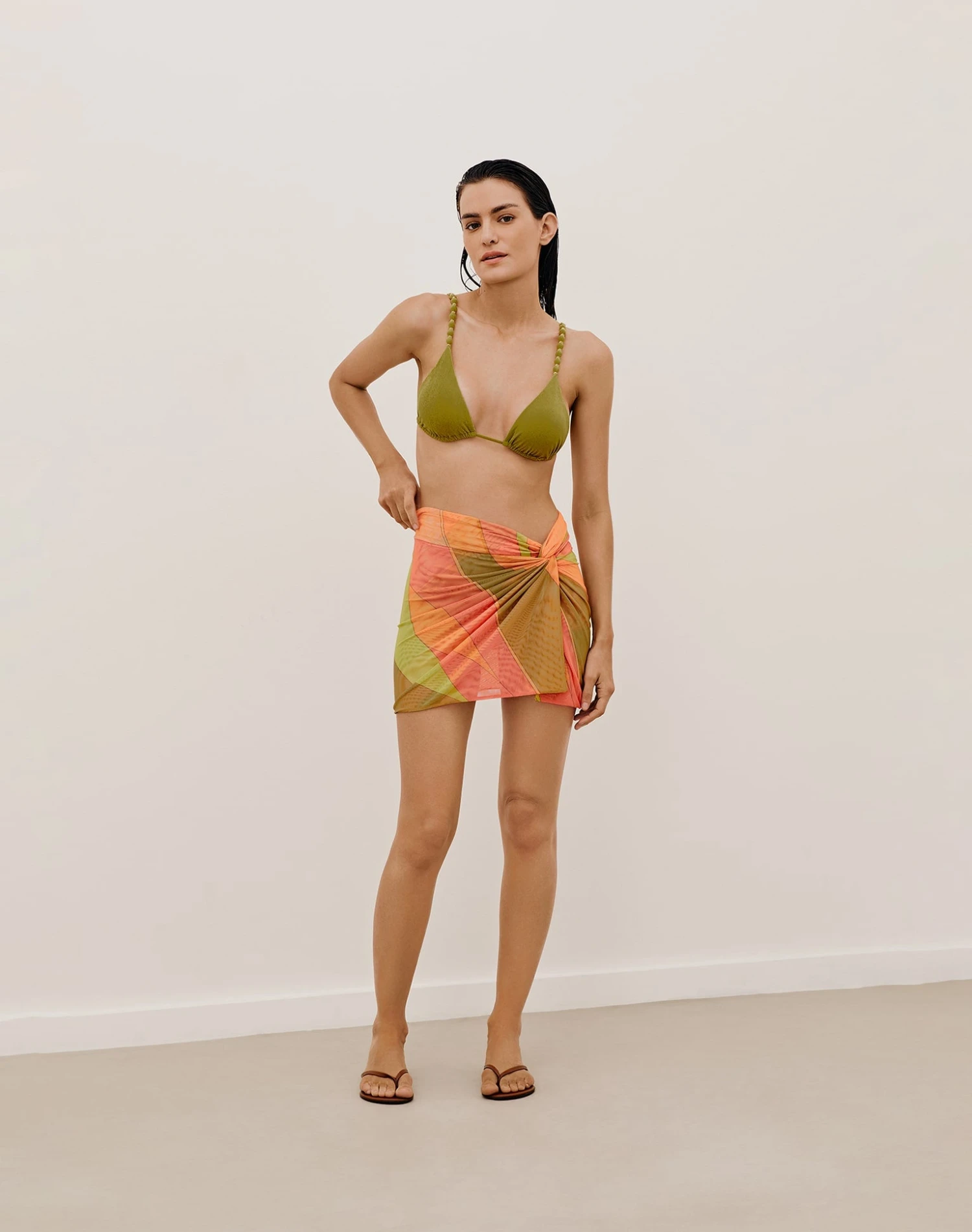 Karen Mini Pareo Skirt - Sharon 7 Karen Mini Pareo Skirt - Sharon - Image 5