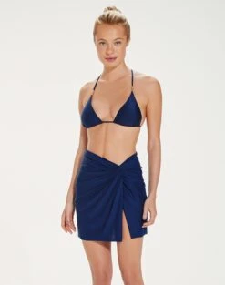 Karen Mini Pareo Skirt - Indigo -FemmeFab Shop KARENMINISKIRT FRONT 1 8d31a263 12af 4636 bcfc b8f9d103fd4c