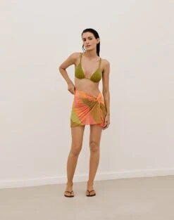 Karen Mini Pareo Skirt - Sharon