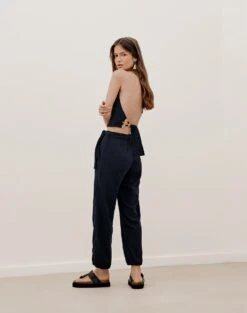 Kira Pants - Black 13 Kira Pants - Black -FemmeFab Shop KIRADETAILPANTS BACK