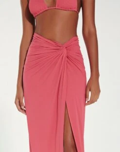 Karen Midi Skirt - Ballet -FemmeFab Shop KarenMidiSkirt detail