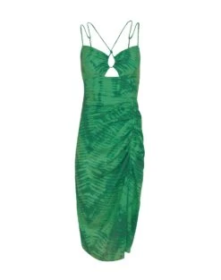 Kate Midi Dress - Tamale Cactus 10 Kate Midi Dress - Tamale Cactus -FemmeFab Shop KateMidiDress flat