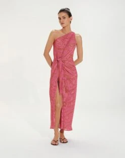 Kiana Long Cover Up - Diani -FemmeFab Shop KianaLongCoverUp front 215d6896 570a 4b46 bc3b 4c0813f502fe