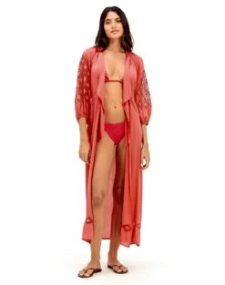 Knot Long Caftan - Gojiberry -FemmeFab Shop Knot Long Caftan