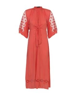 Knot Long Caftan - Gojiberry -FemmeFab Shop Knot Long Caftan4