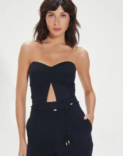 Lizzy Detail Jumpsuit - Black 11 Lizzy Detail Jumpsuit - Black -FemmeFab Shop LizzyDetailJumpsuit detail